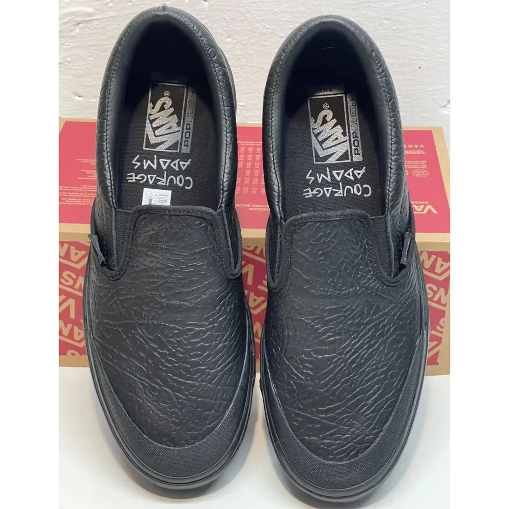 Vans Slip On Sneakers BMX Courage Adam’s Men’s Size 11.5 Black New - Picture 4 of 11